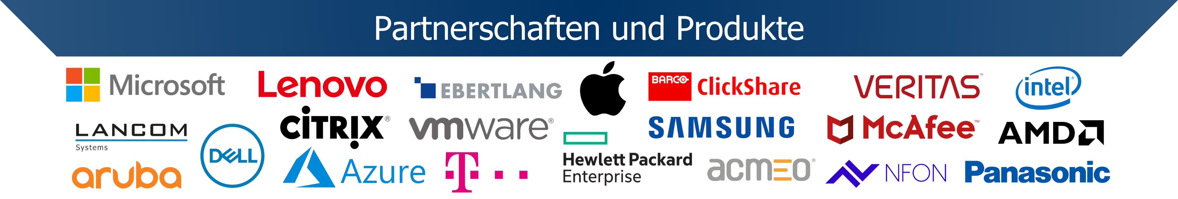 Partnerschaften und Produkte
